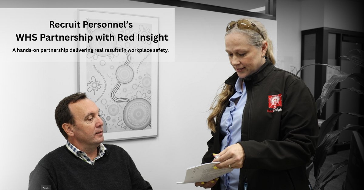 Recruit Personnel’s WHS Partnership with Red Insight